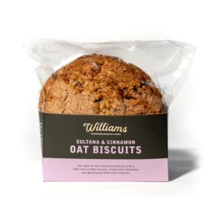 Sultana Cinnamon Oat Biscuits