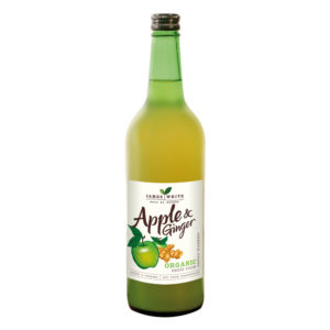 Organics 750ml apple ginger
