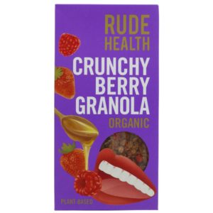 crunchy red berry granola