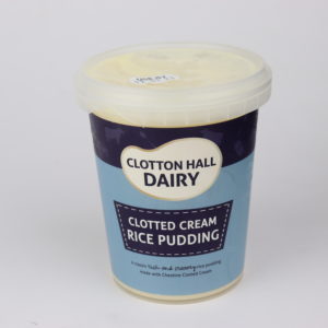 clotted cream rice pudding