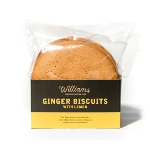 Ginger Biscuits with Lemon