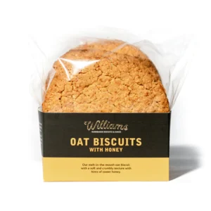 Oat Biscuits with honey