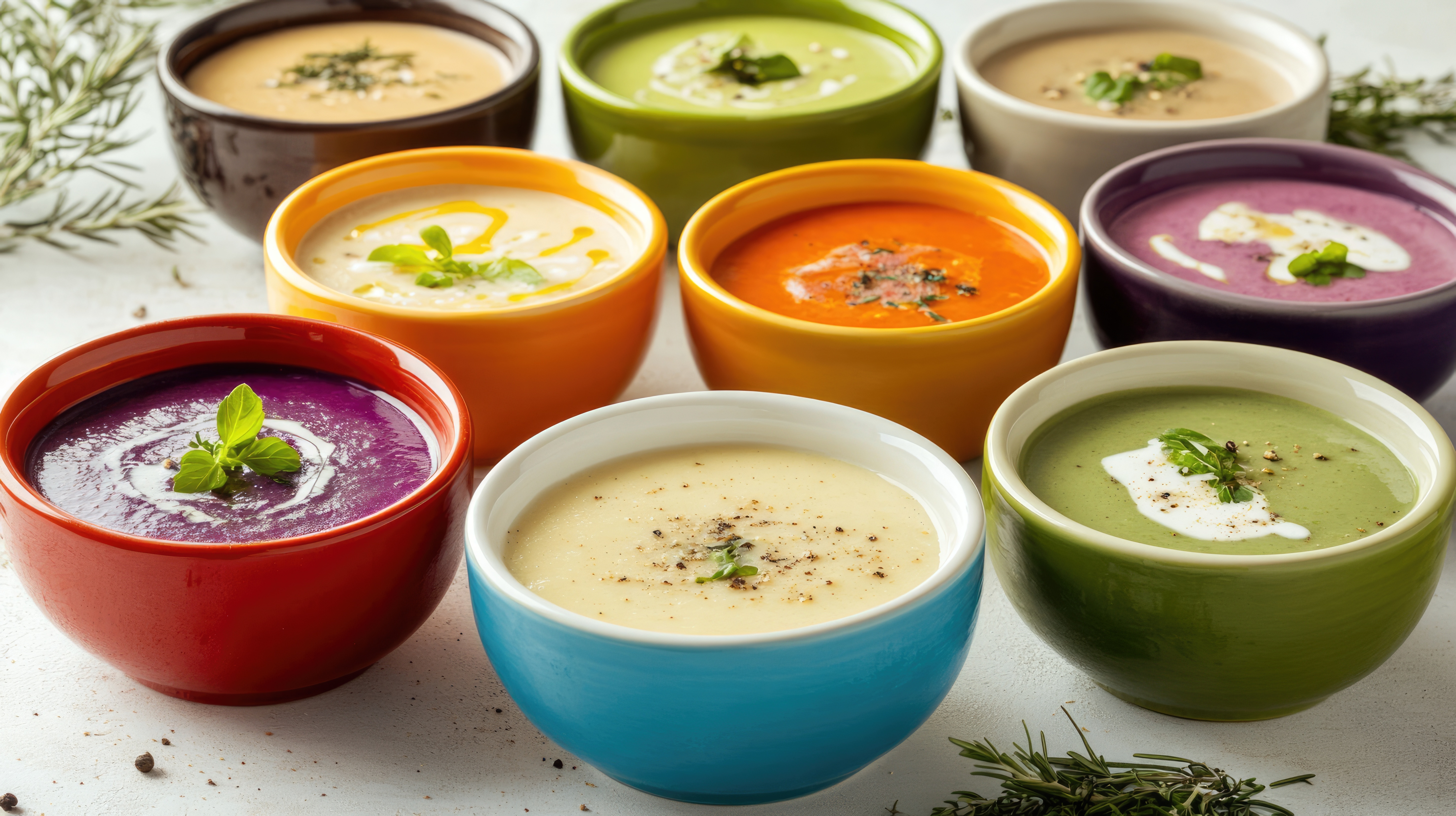 9 Veg Soups to Warm Your Soul!