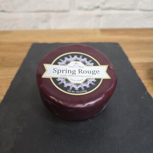 Spring Rouge Waxed Cheese Truckle 200g